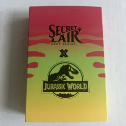 MTG Secret Lair Jurassic World Life Breaks Free Rainbow Foil Edition - Image 4