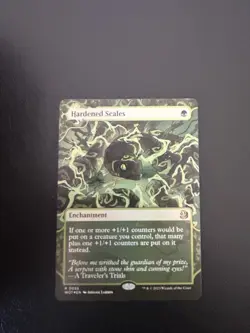 Foil Hardened Scales Wilds of Eldraine: Enchanting Tales Mtg Rare 55 - Image 1