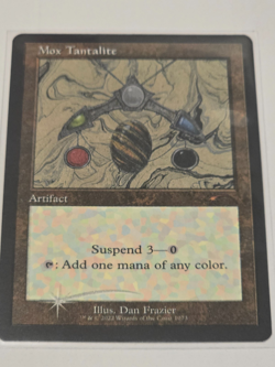 🔥 Mox Tantalite (Retro Frame) (Foil Etched) - MTG - Secret Lair - NM/M - WOW!! - Image 1