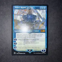 Teferi, Master of Time (Showcase) (291) Core Set 2021 Regular Mythic NM MTG - Image 1