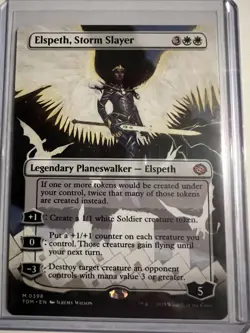 Elspeth, Storm Slayer (Borderless) #398 MTG Tarkir Never played - Image 2