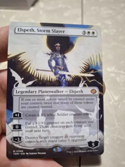 Elspeth, Storm Slayer (Borderless) #398 MTG Tarkir Never played - Image 1