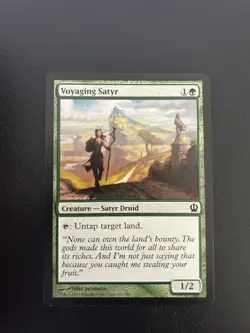 Voyaging Satyr Theros Regular Common Mtg 182 - Image 1