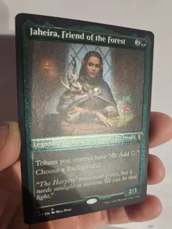 Jaheira, Friend of the Forest-ETCHED FOIL MTG Commander Legends: Baldur's Gate - Image 1
