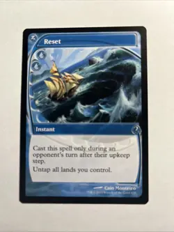 Reset (Future Sight) - Mystery Booster 2 MTG Plus Bonus Card!!! - Image 1