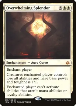 MTG NM English Overwhelming Splendor, Hour of Devastation - Image 1