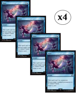 4x - Eject - x4 (playset) - Final Fantasy - UC NM MTG - Image 1
