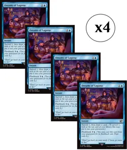 4x - Dreams of Laguna - x4 (playset) - Final Fantasy - C NM MTG - Image 1