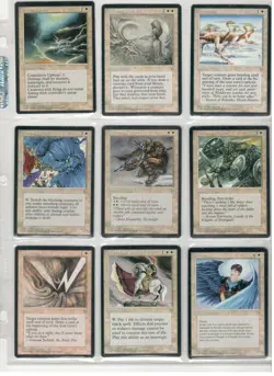 Ice Age Complete Set & Doubles. NM-HP. Necropotence, Adarkar, Game of Chaos..MTG - Image 1