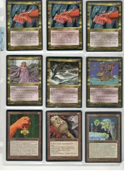 Ice Age Complete Set & Doubles. NM-HP. Necropotence, Adarkar, Game of Chaos..MTG - Image 5