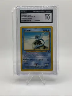 Pokemon: Articuno #48 WOTC Black Star Promo 2002 Pokemon League - Vintage PSA 10 - Image 1