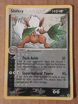 Pokemon Shiftry 14/101 Hidden Legends Reverse Holo NM-MT See Pictures - Image 1