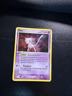 Pokemon TCG MEW 4/17 POP Series 4/17 Promo Holo Rare LP - Image 1