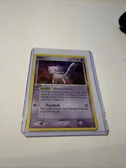 Pokemon TCG MEW 4/17 POP Series 4/17 Promo Holo Rare LP - Image 1