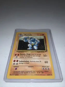 Machoke Base Set Pokemon 1999 WOTC 34/102 - Image 1