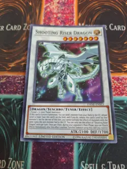 Yugioh Shooting Riser Dragon DANE-ENSE3 Super Rare Limited Near Mint - Image 1