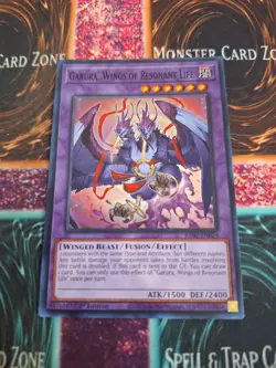 Yugioh Garura, Wings of Resonant Life RA02-EN024 Super Rare 1st Edition NM - Image 1
