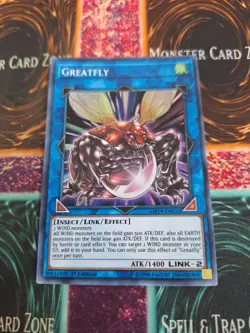 Yugioh Greatfly MP19-EN032 Super Rare 1st Edition Near Mint - Image 1
