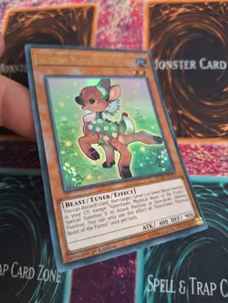 Yugioh Valerifawn, Mystical Beast of the Forest BLAR-EN068 Ultra 1st Edition NM - Image 2