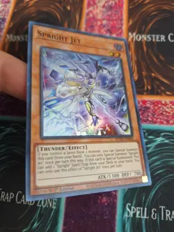 Yugioh Spright Jet POTE-EN004 Super Rare 1st Edition Near Mint - Image 2