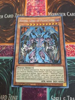 Yugioh Raviel, Lord of Phantasms MP21-EN254 Prismatic Secret Rare 1st Edition NM - Image 1