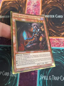 Yugioh Alich, Malebranche of the Burning Abyss PGL3-EN047 Gold 1st Edition NM - Image 2