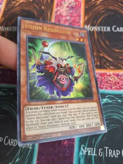 Yugioh Vision Resonator SDCK-EN002 Ultra Rare 1st Edition Near Mint - Image 2