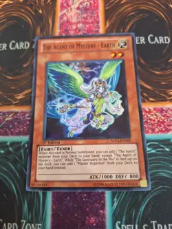 Yugioh The Agent of Mystery - Earth SDLS-EN002 Super Rare 1st Edition Near Mint - Image 1