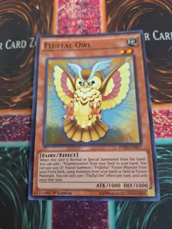 Yugioh Fluffal Owl FUEN-EN017 Super Rare 1st Edition Near Mint - Image 1