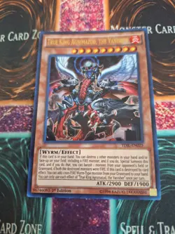 Yugioh True King Agnimazud, the Vanisher MP17-EN080 Ultra Rare 1st Edition NM - Image 1