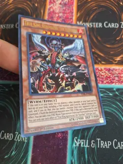 Yugioh True King Agnimazud, the Vanisher MP17-EN080 Ultra Rare 1st Edition NM - Image 2
