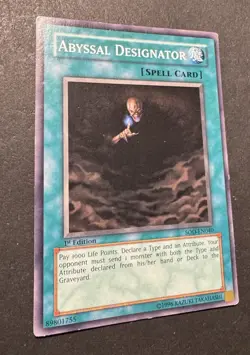 Abyssal Designator SOD-EN040 Soul of the Duelist *1st Edition* YuGiOh TCG - Image 2