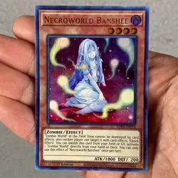 Yugioh! Necroworld Banshee - GFP2-EN114 - Ultra Rare - 1st Edition - Image 1