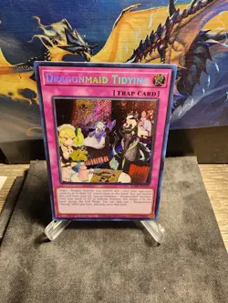 Dragonmaid Tidying - RA04-EN102 - Secret Rare - 1st Edition Yugioh NM - Image 1