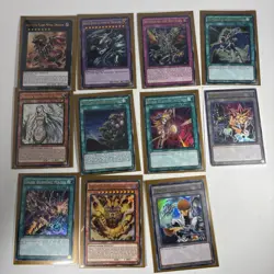 Yugioh LDK2 Legend God Cards Ultra Rare 1st Edition Lot Of 11 Unplayed - Image 1