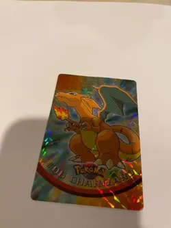 Topps Charizard Pokemon Card #6 1999 TV Animation Edition Series 1 Rare - Image 1
