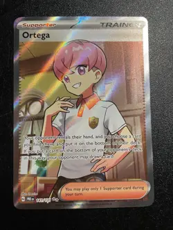 Ortega 141/131 Prismatic Evolutions Holo Ultra Rare NM Pokemon Card 2025 - Image 1
