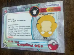 Psyduck #54 - BLUE Logo - NON-HOLO - SERIES 1 - TOPPS Pokemon CARD vintage 151 - Image 4