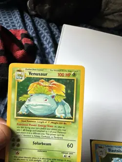 Pokemon TCG Venusaur Base Set Holo Unlimited Rare Card 15/102 - Image 3