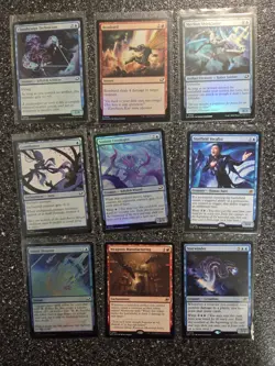 Magic: The Gathering Edge Of Eternities 47 Mythic/Rare Foil Card Lot BRAND NEW - Image 5