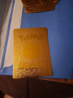 Pokemon Zapdos GX Gold Metal Card Storm Breaker GX Tri-Wing - Image 2