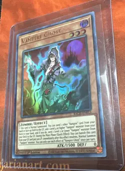 BACH-EN015 Vampire Ghost Ultra Rare Yu-Gi-Oh Card 1st Edition Near Mint - Image 1