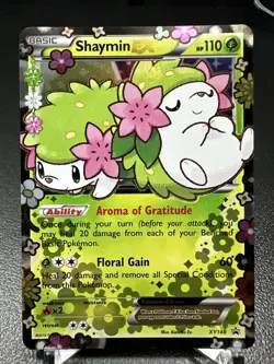 Pokemon Shaymin EX Ultra Rare Holo Promo Card XY148 - Image 1