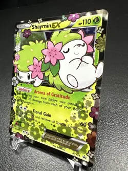 Pokemon Shaymin EX Ultra Rare Holo Promo Card XY148 - Image 2
