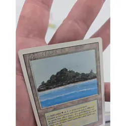 Tropical Island MTG Magic The Gathering Card Revised Edition Dual Land - Image 4