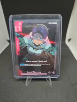 Extreme Hatred - Gundam Card Game #GD01-112 - GD01 - NM Newtype Rising - Image 1