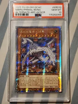 Yu-Gi-Oh! Nibiru Primal Being KR10 PSA 10 Gem Mint Card Korean - Image 1