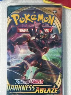 Pokemon Sword & Shield Factory Sealed Booster Pack +1 Promo Card lot of 4 - Image 2
