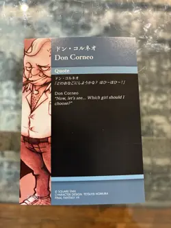 Don Corneo No.2-090 - 2023 Final Fantasy VII Anniversary Card - Image 2