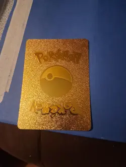 Charizard 1999 Pokemon Gold Metal Card Limited Edition - Image 2